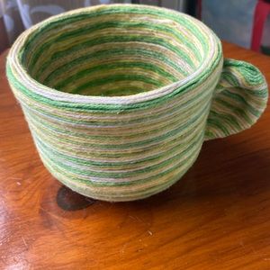 Colorful Braided Planter